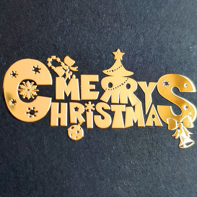 Metal Logo Sticker Custom Decorative Phone Case Metal Stickers for Phone