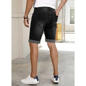 Pantalones Cortos de Mezclilla para Hombre FOXA, Ajustados, Elásticos, Estilo Urbano, Casuales, para Verano - Product Image 5