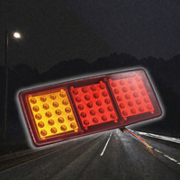 Approvisionnement direct usine : Nouveau feu arrière universel 60 LED pour camion et remorque, indicateur de direction, rénovation/amélioration, garantie 1 an, fabriqué en Chine
