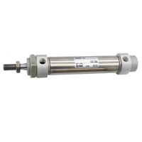 Nouveau cylindre miniature CDM2B32/40 d'origine, cylindre en acier inoxydable à double action, alésage 20 mm, course 25/50/75 mm, actionneur pneumatique