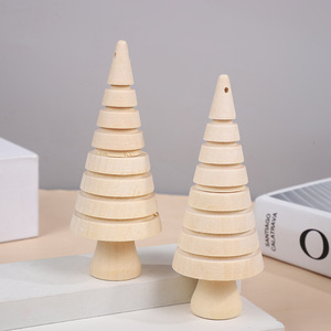 Modèle d'artisanat <span class=keywords><strong>en</strong></span> <span class=keywords><strong>bois</strong></span> personnalisé ornements <span class=keywords><strong>bois</strong></span> personnalisation bricolage arbre <span class=keywords><strong>de</strong></span> noël - Product Image 3