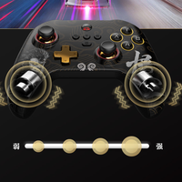 Nouveau contrôleur de jeu pour manette Nintendo Switch/iOS/Android/PC Hall avec programmation macro contrôleur de vibration double axe à six axes