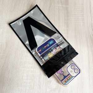 Custom Gravure Printed Waterproof <b>Plastic</b> Zipper <b>Bag</b> 3 Side Seal Resealable <b>for</b> <b>Phone</b> Cases & USB Accessories <b>Packaging</b> - Product Image 5