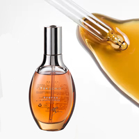 Siero Magico Istantaneo per Capelli Morbidi e Setosi, Olio per la Cura dei Capelli Super Lisci per Capelli Secchi e Crespi