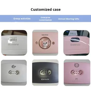 Almohadilla térmica Menstrual inalámbrica con pantalla Digital, cinturón de masaje analgésico para el período, calentador, masaje corporal inteligente, alivio del dolor - Product Image 2