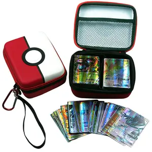 إيفا بوكيمون بطاقات صناديق حقيبة حمل ل البوكيمون التداول أوراق للعب بطاقات الموثق حامل يصعب قذيفة صندوق تخزين