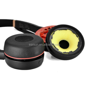 Almohadillas de proteína de repuesto de alta calidad de entrega rápida, almohadillas para los oídos, fundas para auriculares Ja-bra <span class=keywords><strong>Evolve</strong></span> <span class=keywords><strong>75</strong></span> <span class=keywords><strong>75</strong></span> + 75UC 75MS - Product Image 6