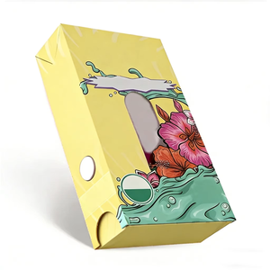 Child Proof <b>Drawer</b> Style Paper Box with Push Botton and Soft Touch Finish - Product Image 3