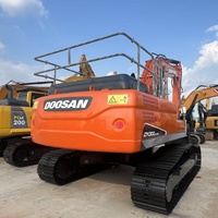 Excavatrice sur chenilles hydraulique d'occasion Doosan DX300 de 30 tonnes, populaire et d'origine coréenne, en promotion – Modèle d'occasion Doosan DX300LC-9C