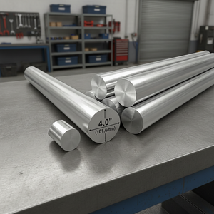 Barra Redonda de Aleación de Aluminio 6005 T6 Serie 6000, Estándar ASTM, 4 Pulgadas de Diámetro, 101.6 mm de Longitud, Servicio de Corte de Marca OEM - Product Image 6