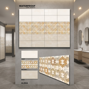 Carreaux muraux en céramique de porcelaine brillante HD 3D Vistaar 300x600mm, impression numérique par injection, design tropical, pour extérieur, en promotion - Product Image 4