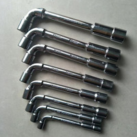 Clé à douille de type L, qualité industrielle, acier à haute teneur en carbone, clé de démontage à économie d'effort, haute dureté