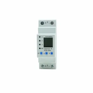 Smart Digital Electric Voltage Current Protective Single Phase Energy Meter