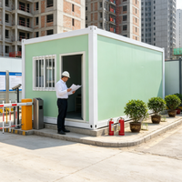 Prix d'usine – Unité modulaire préfabriquée en acier à assemblage rapide pour projets de bureaux et de camps de travailleurs dans le monde entier – Maison conteneur en kit
