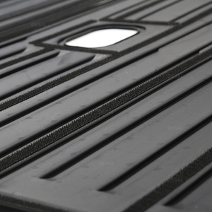 Tapis de sol de voiture complet en matériau TPE respectueux de l'environnement avec motif de Grain de riz Unique pour <span class=keywords><strong>Hyundai</strong></span> <span class=keywords><strong>IONIQ</strong></span> <span class=keywords><strong>5</strong></span> - Product Image 5