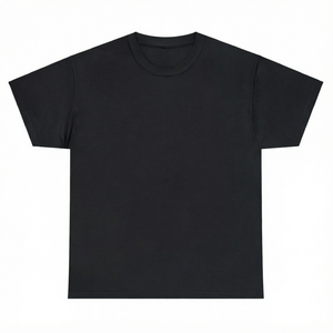 Classic Cotton <b>Men</b> T <b>Shirt</b> Crew Neck <b>Short</b> <b>Sleeve</b> Tee Blank <b>White</b> Black Custom Print Casual Wear - Product Image 1