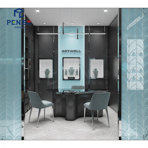 Vetrina per Gioielli Elegante con Illuminazione LED, Espositore per Orologi e Gioielli, Design per Negozi - Product Image 6