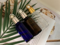 Clair vert ambre 10ml huile essentielle goutte bouteilles compte-gouttes fantaisie soins de la peau crème pour le visage gouttes pour les yeux médical du fournisseur chinois
