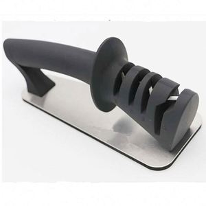 Professional <b>Knife</b> <b>Sharpener</b> 4 Stage Diamond Ceramic Tungsten Steel Handheld <b>Knives</b> Sharpening - Product Image 3