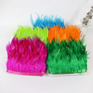 4-6 Inch Sang Trọng Nhuộm Dậu Lông Trim Fringe Trang Trí Cho Bóng Áo Đồ Nội Thất Nhà Drama Trang Phục Và Hat Cạnh - Product Image 1