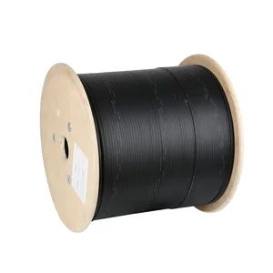 Oem High Quality Indoor Outdoor Universal Drop Fttp Cable 1-24 Core Hdpe Gyfxtby Fiber Optic Cable Ftth Cable