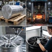 Jantes forgées en alliage de 20 pouces 5x114.3 concaves à rayons en Y pour Tesla Model 3 Performance et Audi, couleur personnalisée, neuves, tuning aftermarket