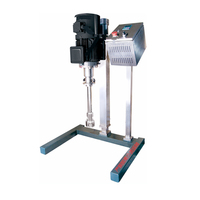 Agitateur à cisaillement élevé 10-80L avec fonction de séchage, moteur sans balais, pompe et moteur automatiques, pour le traitement chimique et un mélange uniforme