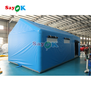 Tienda de campaña inflable a prueba de viento hermética azul portátil Sayok <span class=keywords><strong>para</strong></span> cambiarse de <span class=keywords><strong>ropa</strong></span> y lavarse - Product Image 2