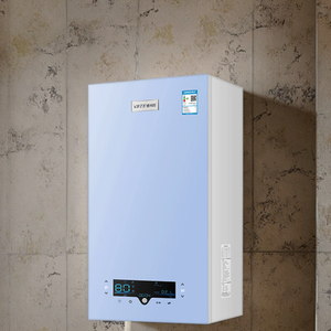<span class=keywords><strong>Chaudière</strong></span> combinée électrique et gaz naturel 50 kW à condensation avec échangeur de chaleur en cuivre, chauffe-eau domestique à gaz de combustion, boîtier en acier - Product Image 6