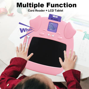 Máquina de <span class=keywords><strong>inglés</strong></span>, juguetes educativos, tableta de escritura Lcd 2 en 1, 112 <span class=keywords><strong>palabras</strong></span> a la vista, tablero de dibujo, tablero de escritura y lector de tarjetas - Product Image 3