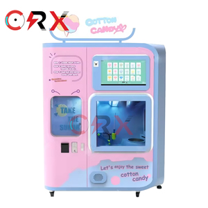 Distributeur automatique de barbe à papa à fleurs entièrement automatique pour les entreprises intelligentes populaires - Product Image 3