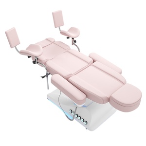 Luxury Salon Spa Massage Table Clinic Treatment Facial Chair 4 Motors Electrical Cosmetic Beauty Institute Aesthetic <b>Bed</b> - Product Image 2