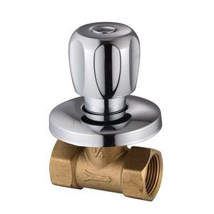 Venta al por mayor de fábrica: Válvulas de corte ocultas modernas de latón de 1/2 pulgada, de alta calidad, de cerámica y zinc, montadas en la pared para <span class=keywords><strong>ducha</strong></span> de <span class=keywords><strong>baño</strong></span> y lavadora. - Product Image 5