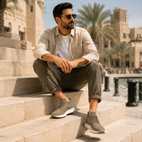 Chaussures Homme Baskets Brogue Flyknit Bout Wingtip Perforé Lacets Slip On Plateforme Légère Rembourrée Décontractée