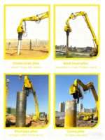Piladora Hidráulica de Acero de Alta Resistencia para Obras de Construcción con Rendimiento Eficiente y Estable