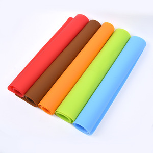 Bán buôn 100% không thấm nước Silicone nhà bếp Mat dễ dàng làm sạch 40*60 cm vuông tablemat & placemat cho trẻ em - Product Image 3