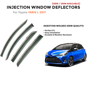 Deflectores de Ventana Laterales para Toyota LC200 2008-2019 Protector de Lluvia Accesorios de Coche - Product Image 2
