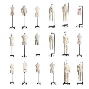 Mannequin de robe demi-corps pour femme en gros Mannequin réglable modèle de couture en mousse pour présentoir de vêtements de tailleurs de mode - Product Image 3