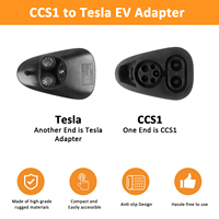 Adaptateur de chargeur Tesla EV ZSWINNER ST-E010 de haute qualité 150-400A, chargeur de voiture DC 400KW, prise d'entrée/sortie CCS1 Tesla J1772, IP65