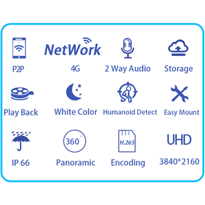 Tốt nhất <span class=keywords><strong>Camera</strong></span> an ninh không dây với 4 gam khe cắm thẻ Sim màu trắng tầm nhìn ban đêm laser đèn kép PTZ máy ảnh ngoài trời cctv <span class=keywords><strong>camera</strong></span> - Product Image 2