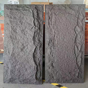 Pannello Murale in <span class=keywords><strong>Pietra</strong></span> PU Ignifugo Design 3D Effetto <span class=keywords><strong>Pietra</strong></span> Naturale per Rivestimento Esterno Pannello Roccia Goffrato in PU - Product Image 6