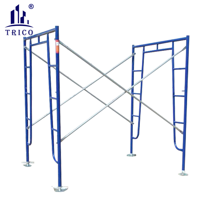 Construction Frame Scaffold Walk Thru Mason