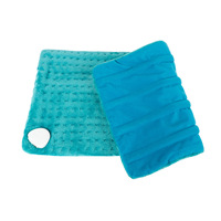 Kingworth Best 10Th Gear Electric Heated Blanket Portable Thermostat Flannel Weighted Pad for Home Winter Airplane Hospital Use