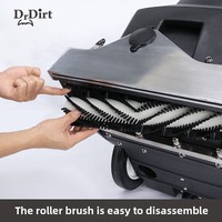 Machine Professionnelle Autoportée de Nettoyage et d'Extraction d'Eau, Laveuse Automatique pour Moquettes et Sols Durs, Aspirateur-Injecteur Extracteur Fixe sur Camion