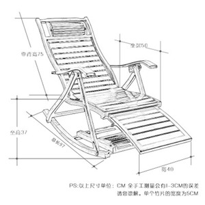 Sillas de bambú plegables para exteriores, sillón de <span class=keywords><strong>playa</strong></span> personalizado, nuevo diseño, gran oferta - Product Image 6