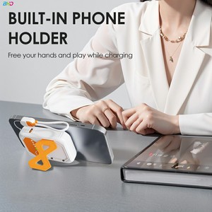 Banco de energía inalámbrico de 5000mAh <span class=keywords><strong>con</strong></span> <span class=keywords><strong>enchufe</strong></span> de CA 22,5 W soporte de teléfono de batería de repuesto externo magnético para iPhone para Samsung para Xiaomi - Product Image 3