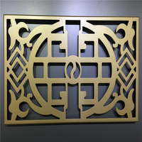 Grille de protection décorative pour fenêtre au design moderne, en acier inoxydable et aluminium, style européen