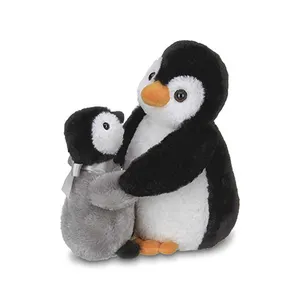 2024 Wholesale Lifelike Baby Soft Toys Custom Cute Animal Stuffed Cartoon Fat Small Mini Penguin Vivid Kawai Plush Toy