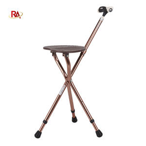 <span class=keywords><strong>Canne</strong></span> pliante en alliage d'aluminium avec siège, <span class=keywords><strong>canne</strong></span> de marche légère et réglable avec LED, poignée confort améliorée - Product Image 5