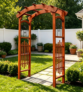 <span class=keywords><strong>Arche</strong></span> de jardin <span class=keywords><strong>en</strong></span> <span class=keywords><strong>bois</strong></span> GreenGrow, traitée sous pression, <span class=keywords><strong>pour</strong></span> plantes grimpantes, idéale <span class=keywords><strong>pour</strong></span> les mariages <span class=keywords><strong>en</strong></span> extérieur et les jardins. Vente <span class=keywords><strong>en</strong></span> gros usine. - Product Image 5